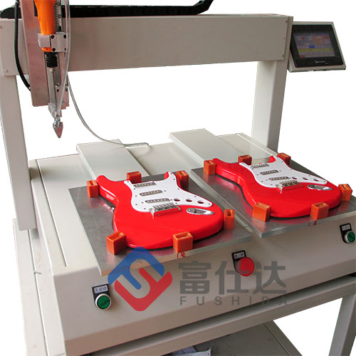 吉他用單軸雙平臺自動鎖螺絲機(jī)